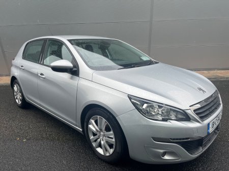 2018 Peugeot 308 1.6 BLUE HDI 100bhp Active €11,950