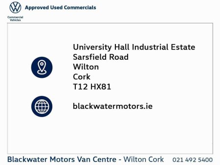 2022 Volkswagen Transporter 2.0TDI 110BHP LONG WHEEL BASE (VAT RECEIPT) €22,317