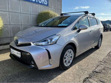 2018 Toyota Prius Alpha 7 SEATER AUTOMATIC HYBRID 1.8 PETROL //HALF LEATHER SEATS//KEYLESS ENTRY//ADAPTIVE CRUISE CONTROL//ELECTRIC DRIVERS SEAT// €21,950