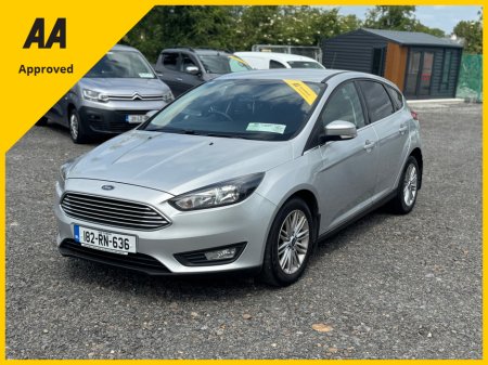 2018 Ford Focus 1.5 TDCI ZETEC EDITION 1 120PS 5DR