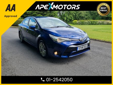 2017 Toyota Avensis FINANCE ARRANGED * TOP-SPEC 1.6 D LUNA 4DR * AA APPROVED * 101 SAFETY CHECKLIST * IMMACULATE * HEATED SEATS * COLOUR REVERSE CAMERA * LOW LOW MILES * CRUISE CONTROL and SPEED LIMITER * NCT SEP-26