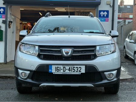 2016 Dacia Sandero Stepway 1.5dci Signature, New Nct 01/2028, New Timing Belt, Bluetooth, Cruise Control, A/C, Ideal Family Car, Very Reliable Hatchback, Service & Warranty Included, SIMI Dealer, €6,950 thumbnail