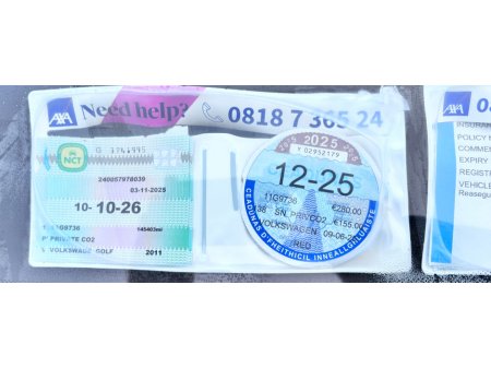 2011 Volkswagen Golf  €6,000 thumbnail