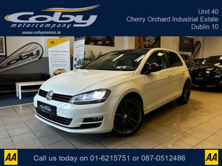 2013 Volkswagen Golf 1.4 5DR AUTO. NCT & Tax, Full Leather, Pan Roof, Cruise Control, Android Auto, MFSW, Reverse Cam, Alloy Wheels, Full Electrics, Parking Sensors, Paddle Shift, Dual Climate Control, Folding seats &more €11,950 thumbnail