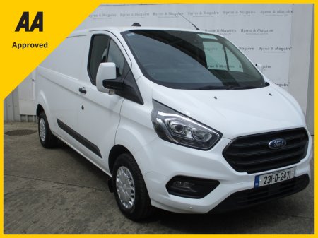 2023 Ford Transit Custom 300L TREND 2.0 TD 130BHP FWD LWB FULLY SERVICED WITH A NEW DOE TEST . 3 MONTHS WARRANTY AND 12 MONTHS AA COVER !!! €27,950