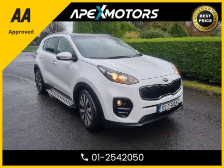 2017 Kia Sportage FINANCE ARRANGED * 3 CRDI ISG  * LEATHER * AUTOMATIC * PANORAMIC SUNROOF * NEW NCT DEC-27 * IMMACULATE * AA APPROVED * 101 SAFETY CHECKLIST * HEATED SEATS * COLOUR REVERSE CAMERA * TOP-SPEC SUV