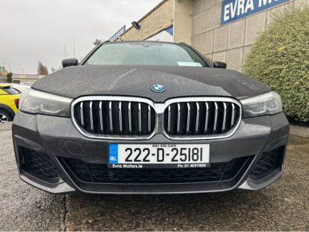 2022 BMW 5 Series G31 530E M-SPORT 292BHP AUTOMATIC 5DR **FULL LEATHER** HEATED SEATS** DIGITAL DASH** SAT NAV** MEDIA PLAY** ELECTRIC BOOT** €36,950