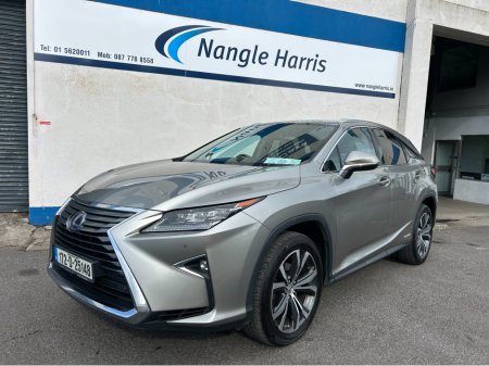 2017 Lexus RX 450 h 3.5 LUXURY 4WD. FINANCE AVAILABLE. TRADE IN WELCOME. www.nangleharris.ie. ALL CARS CHECKED WITH MOTORCHECK.IE CALL 01 5620011 €32,900