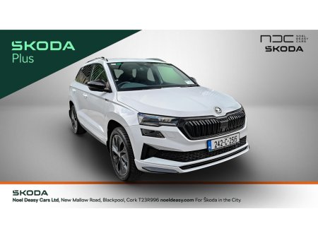 2024 Skoda Karoq SPORTLINE 1.5 TSI 150HP DSG- JUST 3,500KM- WIRELESS CHARGING HEATED SEATS- VIRTUAL COCKPIT- FULL FACTORY WARRANTY- AS NEW