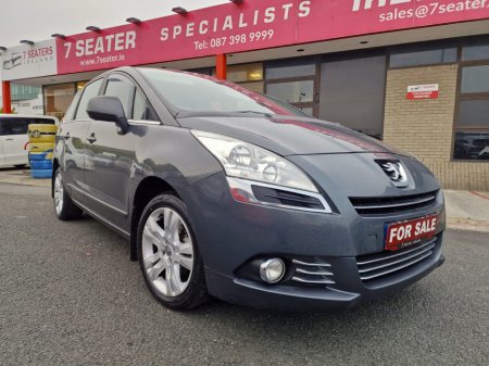 2012 Peugeot 5008 ACTIVE 1.6 HDI 112 7 SEATS 4DR €4,900 thumbnail