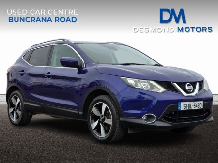 2016 Nissan Qashqai 1.5 DCI NTEC+ 110PS 5DR €12,495