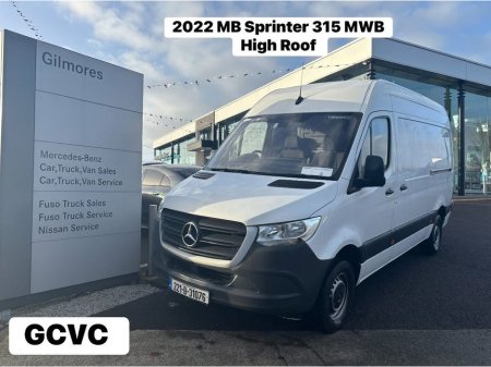 2022 Mercedes-Benz Sprinter 315 MWB High Roof