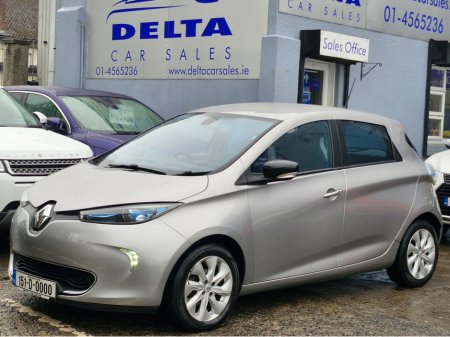 2015 Renault Zoe DYNAMIQUE INTENSE FULLY ELECTRIC AUTOMATIC NCT 04/26 2 KEYS/ BLUETOOTH/ TOUCH SCREEN MEDIA/ REVERSE CAMERA/ ELECTRIC WINDOWS AND MIRRORS/ MULTI FUNCTION STEERING WHEEL/ HISTORY CHECKED