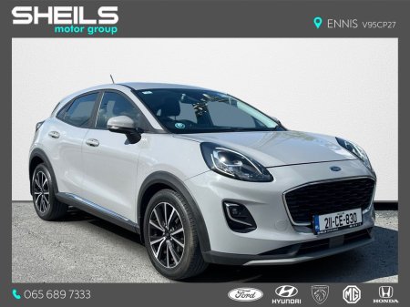 2021 Ford Puma 1.0 Petrol Hybrid Titanium 125BHP