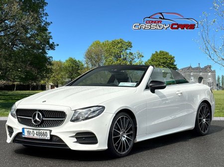 2019 Mercedes-Benz E Class E220D *AMG CONVERTIBLE* HIGH SPEC // 12 MONTH WARRANTY // AMAZING VALUE // SAME DAY FINANCE ARRANGED // €32,950 thumbnail