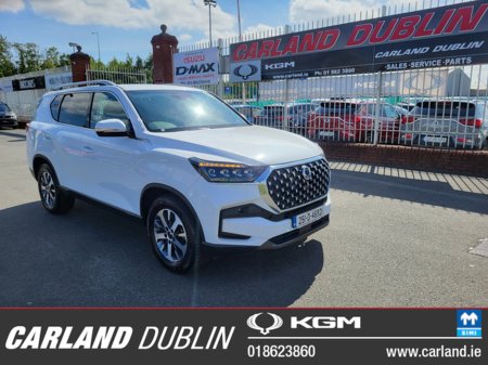 2025 KGM Rexton (5yr warranty) x2 seat commercial Automatic €39,999
