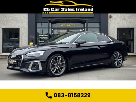 2022 Audi A5 2.0 TFSI 40 S line Coupe 2dr Petrol S Tronic 204 BHP MODEL! REVERSE CAM, VIRTUAL COCKPIT €39,900