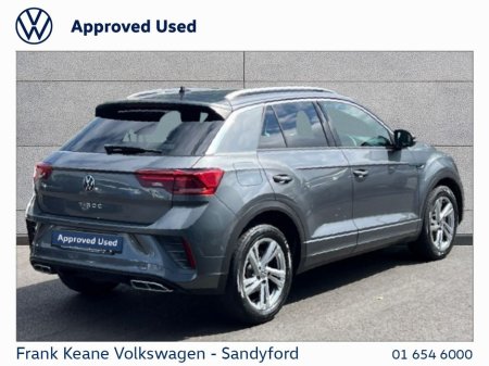 2025 Volkswagen T-Roc *Ex Demo* *R-Line 75* 1.0TSI 116HP Manual @Frank Keane Volkswagen South Dublin €37,995
