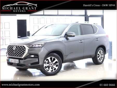 2025 KGM Rexton 2.2 P/T 4WD 2 SEAT COMMERCIAL VAT €39,507