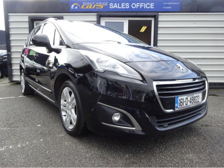2016 Peugeot 5008 1.6 HDI BLUE ACTIVE 120BHP SEVEN SEATER KEY 127 €7,950