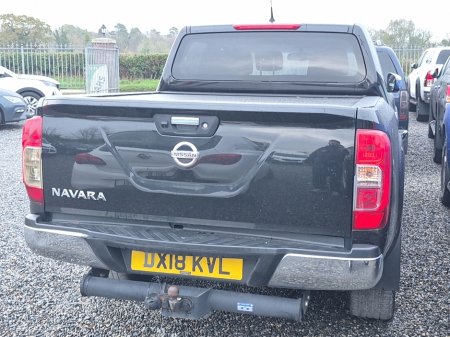 2018 Nissan Navara 4 wheel drive N-Connecta Model Crewcab 2.3 Diesel with roller blind on rear