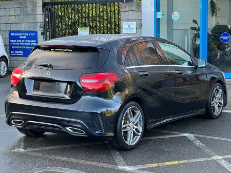 2016 Mercedes-Benz A Class A180 AMG-LINE 1.6 AUTO // FULL SERVICE HISTORY // VERY LOW MILEAGE // LEATHER/ALCANTARA AMG HEATED SEATS €18,900 thumbnail