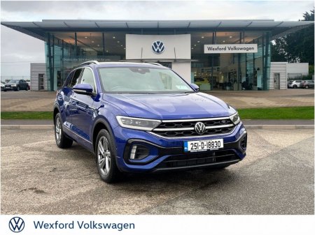 2025 Volkswagen T-Roc R-LINE 75 1.0TSI 116HP MANUAL €34,800