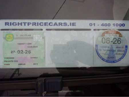 2011 Ford Focus 1.6 TDCI SPORT 108BHP 5 DOOR TAXED AND NCT'D KEY 170 €2,950 thumbnail