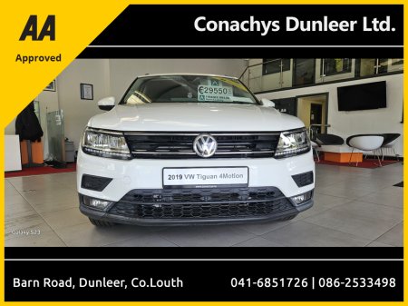 2019 Volkswagen Tiguan 2.0TDI 4 MOTION 4X4 DSG AUTOMATIC *****IN IMMACULATE CONDITION***** €28,550