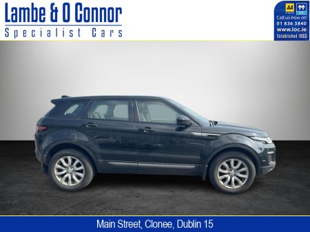 2019 Land Rover Range Rover Evoque EVO TD4 SPECIAL EDITION **** AUTOMATIC  **** BLACK / CREAM LEATHER **** PAN ROOF **** HEATED SEATS *** REVERSE CAMERA **** BEST AVAILABLE **** €25,950