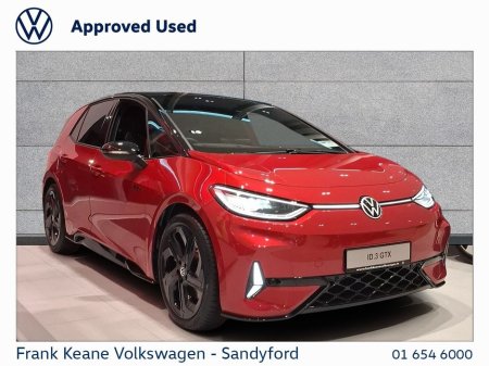 2026 Volkswagen ID.3 *GTX Performance Plus* 79KWH 326 HP @Frank Keane Volkswagen South Dublin €40,880