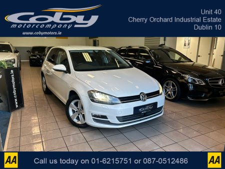 2015 Volkswagen Golf 1.2 5DR AUTO. Comfortline. Immaculate Car, New NCT done before collection, Irish Radio with Bluetooth, Dual Climate Control, Cruise Control, Alloy Wheels, MFSW, Full Electrics, and more. €12,950