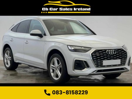 2022 Audi Q5 2.0 TDI 40 S line Sportback 5dr Diesel S Tronic quattro Euro 6 (s/s) (204 ps) 1 OWNER + VIRTUAL COCKPIT + REVERSE CAMERA + HEATED SEATS