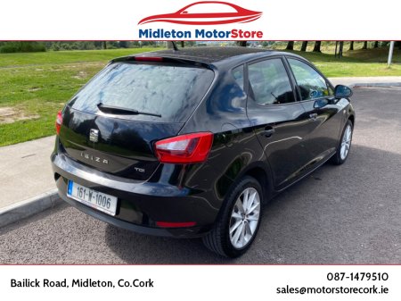 2016 SEAT Ibiza 1.4 TDI 75HP SPORT 4DR €9,900
