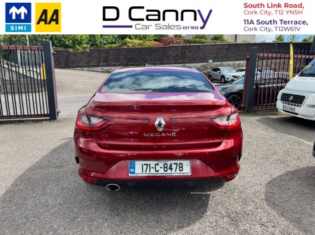 2017 Renault Megane 4DR GRAND COUPE DYNAMIQUE S NAV €12,450