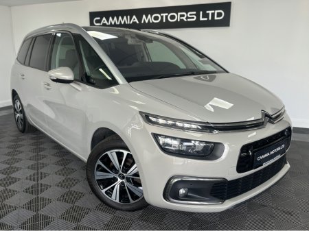 2019 Citroen Grand C4 SpaceTourer CITREON GRAND C4 SPACETOURER PICASSO 7 SEATER*GLASS ROOF*PARK ASSIST AND REVERSE CAMERAS*BLIND SPOT ASSIST*MASSAGE AND LUMBAR SUPPORT FRONT SEATS*ELECTRIC TAILGATE*CRUISE CONTROL*SAT NAV*REAR BLIND* €19,950