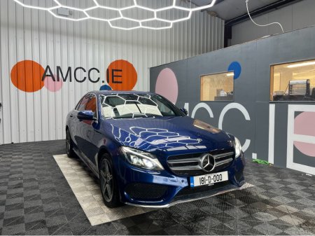 2018 Mercedes-Benz C Class €23950! 2018 MERCEDES C CLASS C220D AUTOMATIC AMG-LINE / REVERSE CAMERA / HEATED LEATHER INTERIOR €23,950
