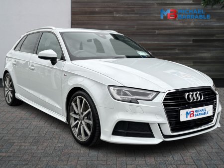 2018 Audi A3 1.4L Petrol Automatic TFSI S-Line €22,950
