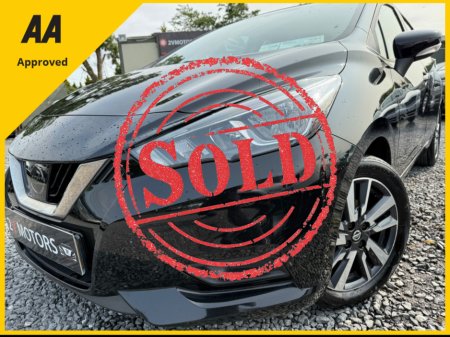 2019 Nissan Micra 1.0 SV MY19 4DR 12 MONTHS WARRANTY €10,999
