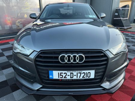 2015 Audi A6 2.0 TDI 190 S-TRONIC 4DR A AUTO, S-LINE  ULTRA BLACK EDITION , FULL MAXTON GLOSS KIT , UPGRADE 20