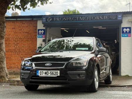 2007 Ford Focus 1.6 Zetec, New Nct 09/2026, New Timing Belt, Touchscreen Display, Bluetooth, A/C, Very Reliable Car, Service & Warranty Included, SIMI Dealer,
