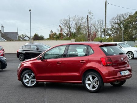 2016 Volkswagen Polo HIGHLINE 1.2 TSI AUTOMATIC *2 STAGE HEATED SEATS, REAR VIEW CAMERA, SERVICE BOOK PRESENT WITH 4 SERVICE STAMPS, ADAPTIVE CRUISE CONTROL, POWERED FOLDING HEATED MIRRORS,ISOFIX CHILD SEAT ANCHOR POINTS* €12,950