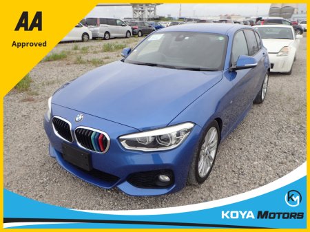 2016 BMW 1 Series 118D 2.0 DIESEL M-SPORT PRO PLUS AUTOMATIC // ESTORIL BLUE METALLIC // LED MATRIX LIGHTING // LANE DEPARTURE ASSIST // PRO MEDIA PACK // CRUISE CONTROL // FRONT FOGS // SPORT ALLOYS €15,950