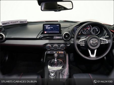 2017 Mazda MX-5 *SOLD DEPOSIT TAKEN*1.5P GT ROADSTER IN SOUL RED CRYSTAL WITH BLACK LEATHER. HEATED SEATS, 17” SMOKED ALLOYS, KEYLESS ENTRY, LANE DEPARTURE WARNING, B