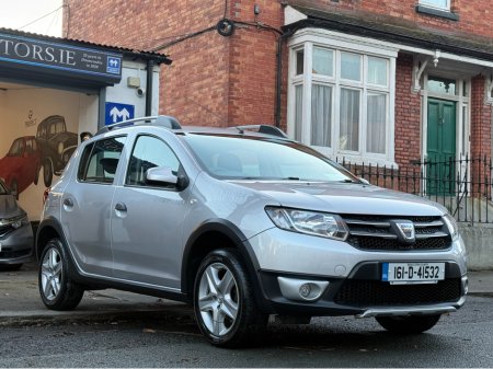 2016 Dacia Sandero Stepway 1.5dci Signature, New Nct 01/2028, New Timing Belt, Bluetooth, Cruise Control, A/C, Ideal Family Car, Very Reliable Hatchback, Service & Warranty Included, SIMI Dealer, €6,950 thumbnail