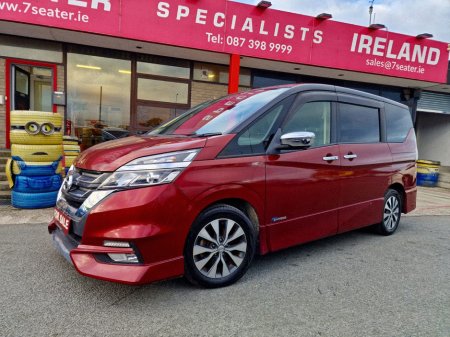 2017 Nissan Serena 2.0 PETROL HYBRID AUTOMATIC LOW MILEAGE 8 SEATER €19,900