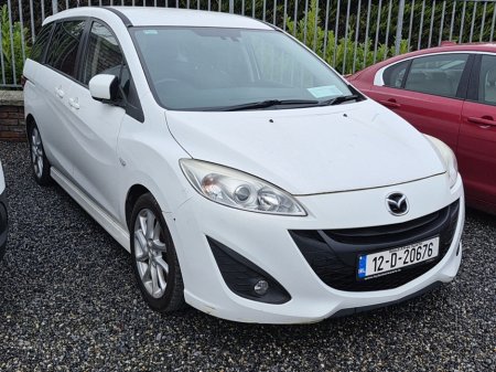 2012 Mazda Mazda5 Sport Model 1.6 Diesel 115 Bhp with full leather seats and Electric double sliding doors with 7 full size seats