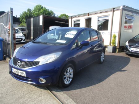 2016 Nissan Note 1.2 SV E6 4DR €7,950