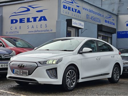 2022 Hyundai Ioniq PREMIUM AUTOMATIC FULLY ELECTRIC NCT 12/27 FINANCE AVAILABLE @ €59 PER WEEK HEATED SEATS/ SAT NAV/ TOUCH SCREEN MEDIA/ BLUETOOTH/ USB/ REVERSE CAMERA/ MULTI FUNCTION STEERING WHEEL/ HISTORY CHECKED €14,900
