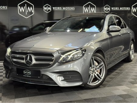 2018 Mercedes-Benz E Class E220D 4MATIC AMG LINE PREMIUM 4DR SUNROOF DIGITAL CLOCKS €26,950